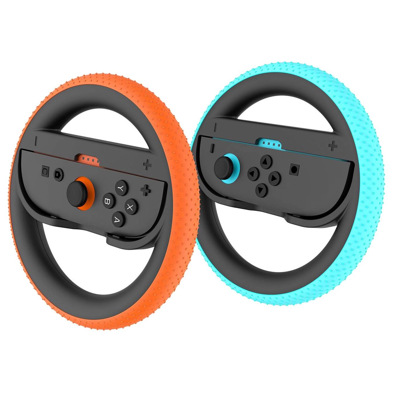 Left. Sentriq - Sentriq Streering Wheel Set for Switch 2 Joy Cons - 2 Count.