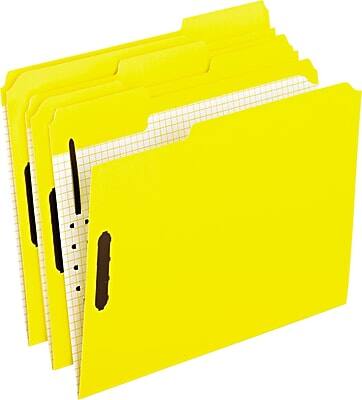 Alt View 1. Pendaflex - File Folder, 2 Tab, Letter Size, Yellow, 50/Box (PFX 21309) - Yellow.