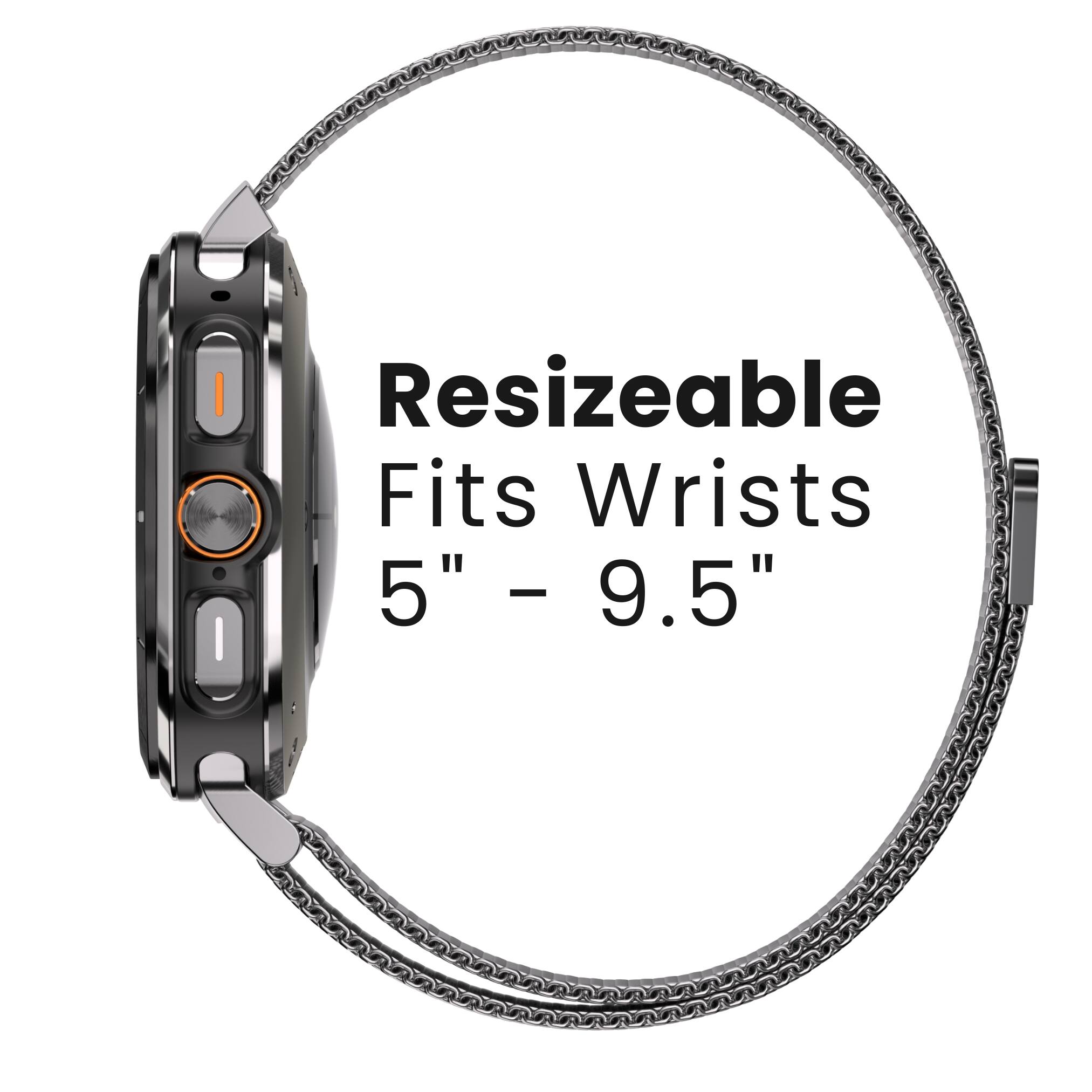 Resizeable Fits Wrists 5" - 9.5"