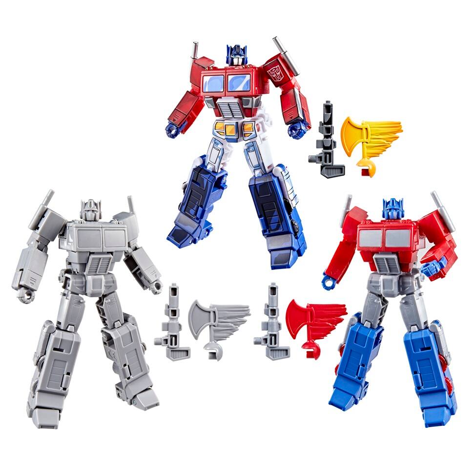 Alt View 4. Transformers - Transformers Spotlight Optimus Prime 3-Pack Studio Series Box Set | Hasbro Pulse.