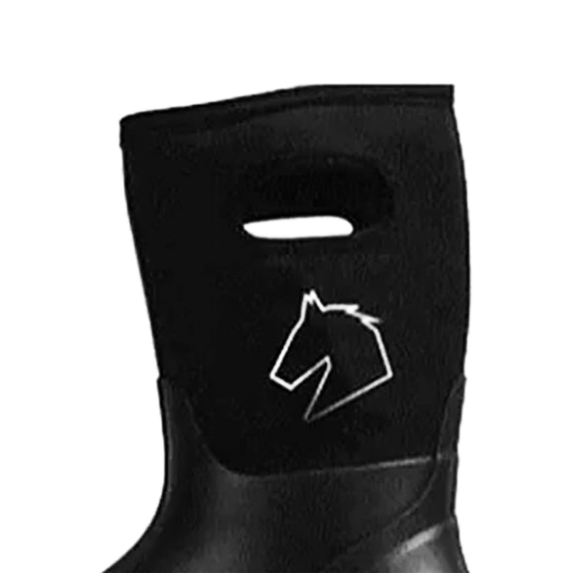 Alt View 3. Master Rancher - Master Rancher Heavy Duty Neoprene Work Farm Boots Unisex Men's 5 Women's 7 - Black.