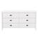 Front. CorLiving - Boston 6-Drawer Dresser - White.