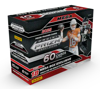 2025 Panini Prizm Draft Picks Football Mega Box SP-PAN25CFBPRZDPMB 2025 Panini Prizm Draft Picks Football Mega Box SP-PAN25CFBPRZDPMB