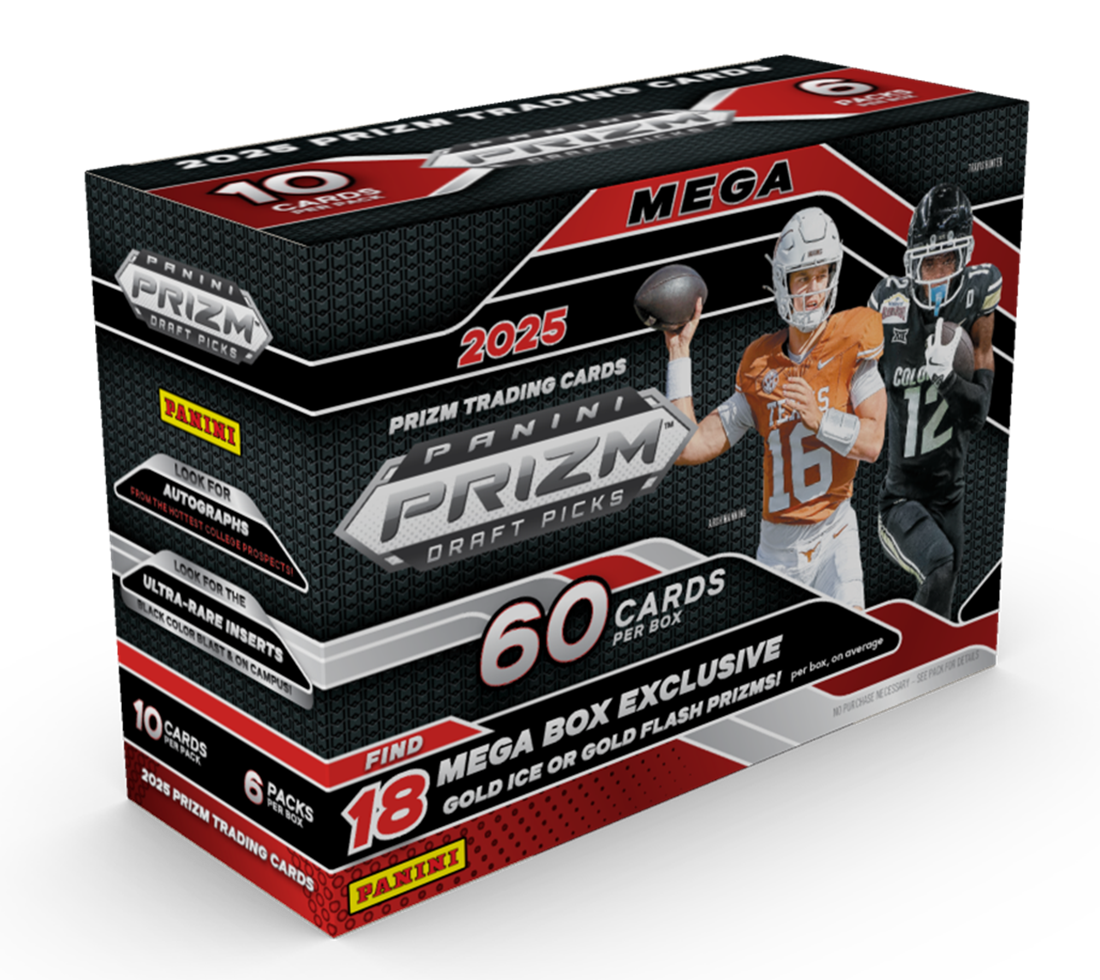 adidas GARDS 6 TRADING CARDS and PRIZM 2028 RIN 10 CARDS MEGA PRININI PRIZM D DRAFT 2025 PICKS CARDS COL TRADING TE 5 PANINI PRIZM PANINI 12 FROWTY THE AUTOGRAPHS LOOK FOR PRIZM PICKS 16 HOTTEST COLLEGE DRAFT LOOK RESPECTS FOR ULTRA-RARE COLOR THE CARDS BOX BLAST INSERTS I ON CAMPUS! 60 EXCLUSIVE PER PRIZMS! per box, on average MISSA PURCHASE 10 CARDS BOX FLASH FIND MEGA OR GOLD 2025 6 ICE PRIZM PACKS PER 18 GOLD BOX TRADING CARDS PANINI