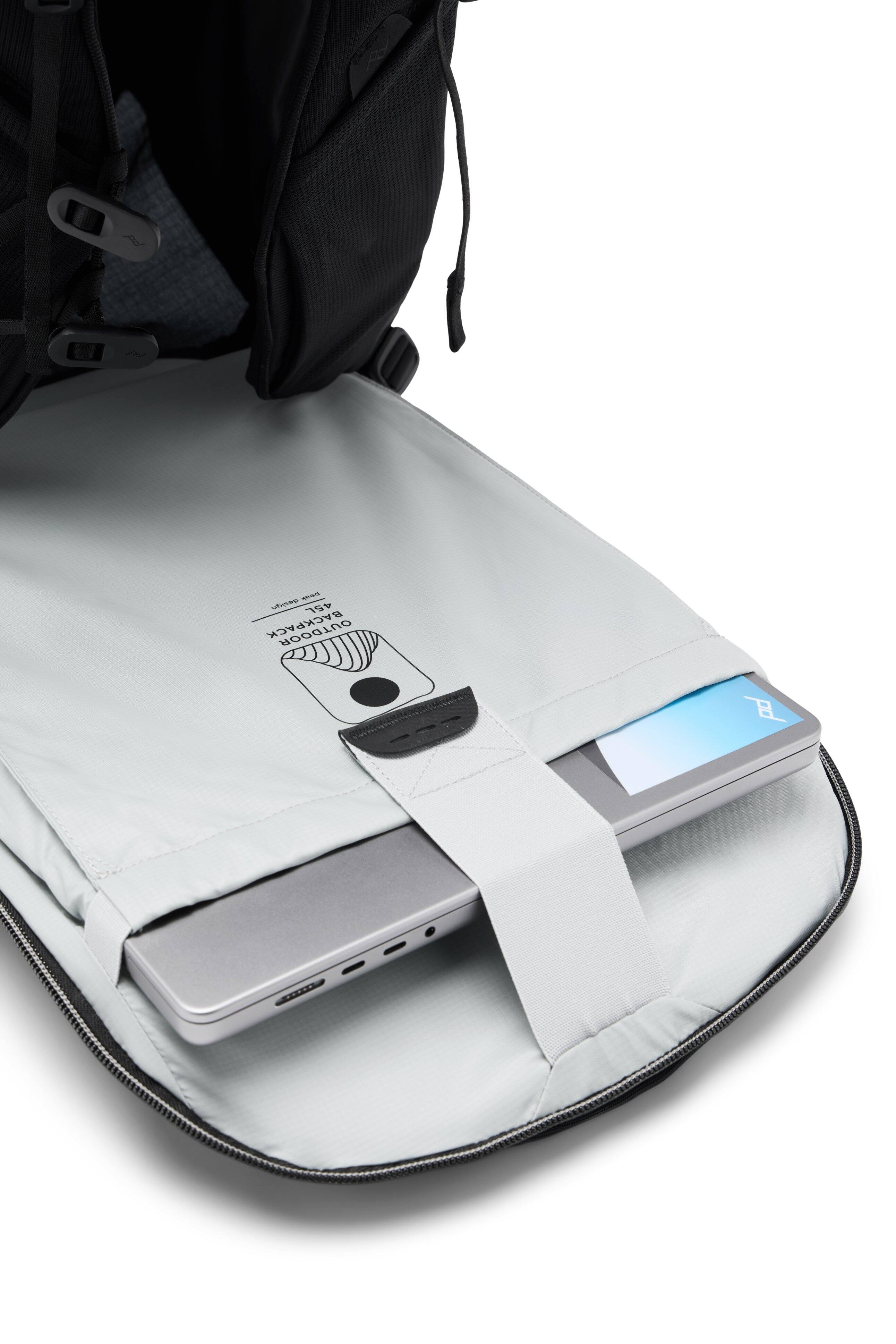 The text on the image reads "DAINGN 45L BACKPACK OUTDOOR."