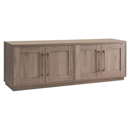 Angle. Camden&Wells - Tillman TV Stand for Most TVs up to 75" - Antiqued Gray Oak.
