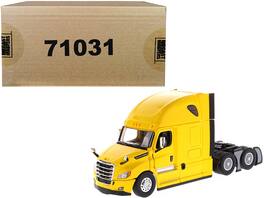 Freightliner New Cascadia Sleeper Cab Truck Tractor 1/50 Diecast Model by Diecast Masters - Yellow