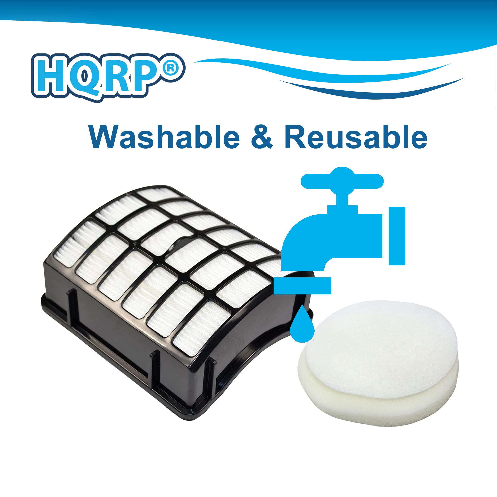 HQRP® Washable & Reusable