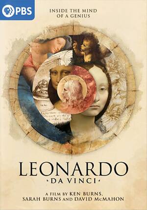 Front. Leonardo Da Vinci (A Film by Ken Burns, Sarah Burns and David McMahon) - DVD.