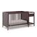 Front. Graco - Fable 4-in-1 Convertible Crib and Changer - Espresso.