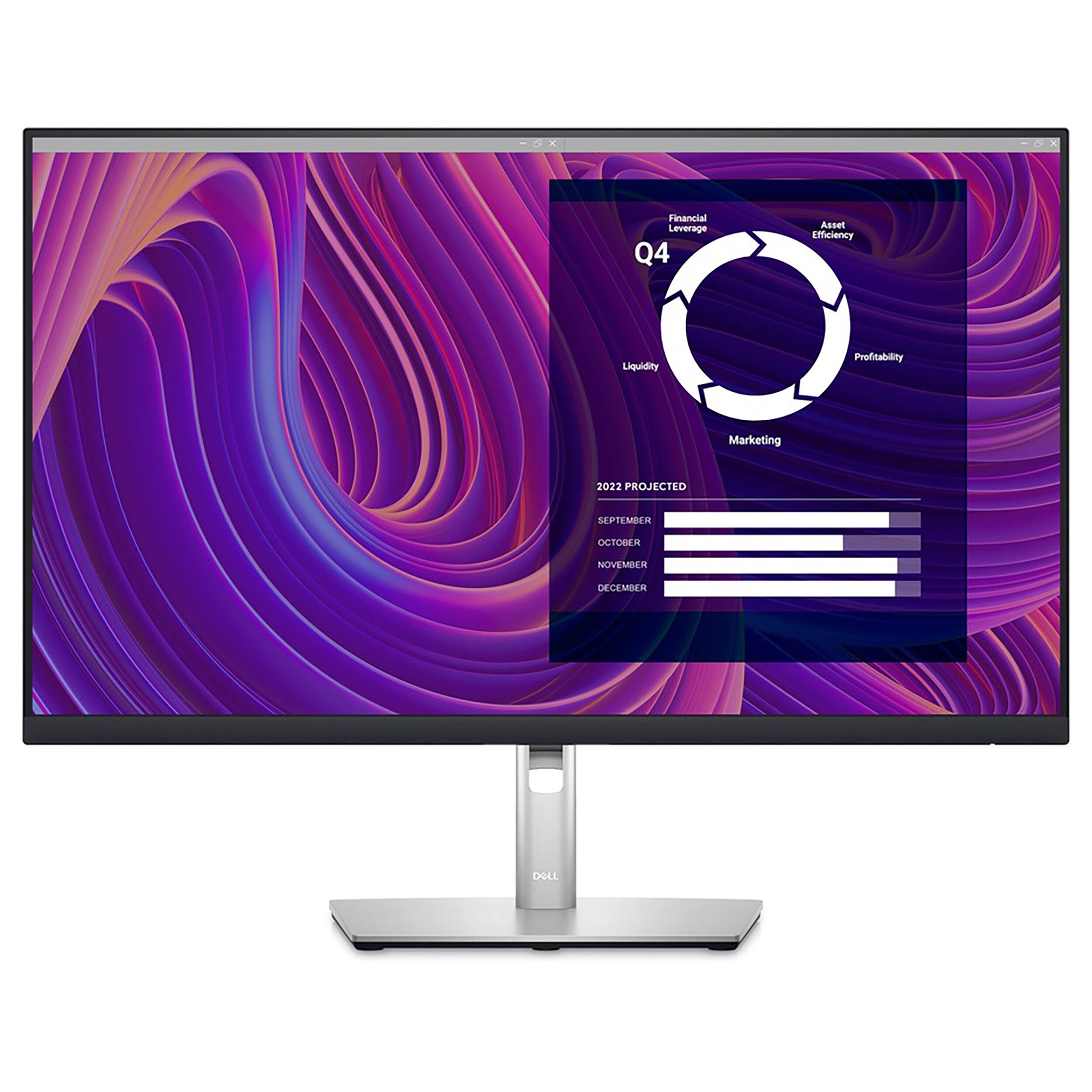 Dell - Refurbished Excellent - 27" LCD Monitor (DisplayPort, USB, HDMI) - Black/Silver