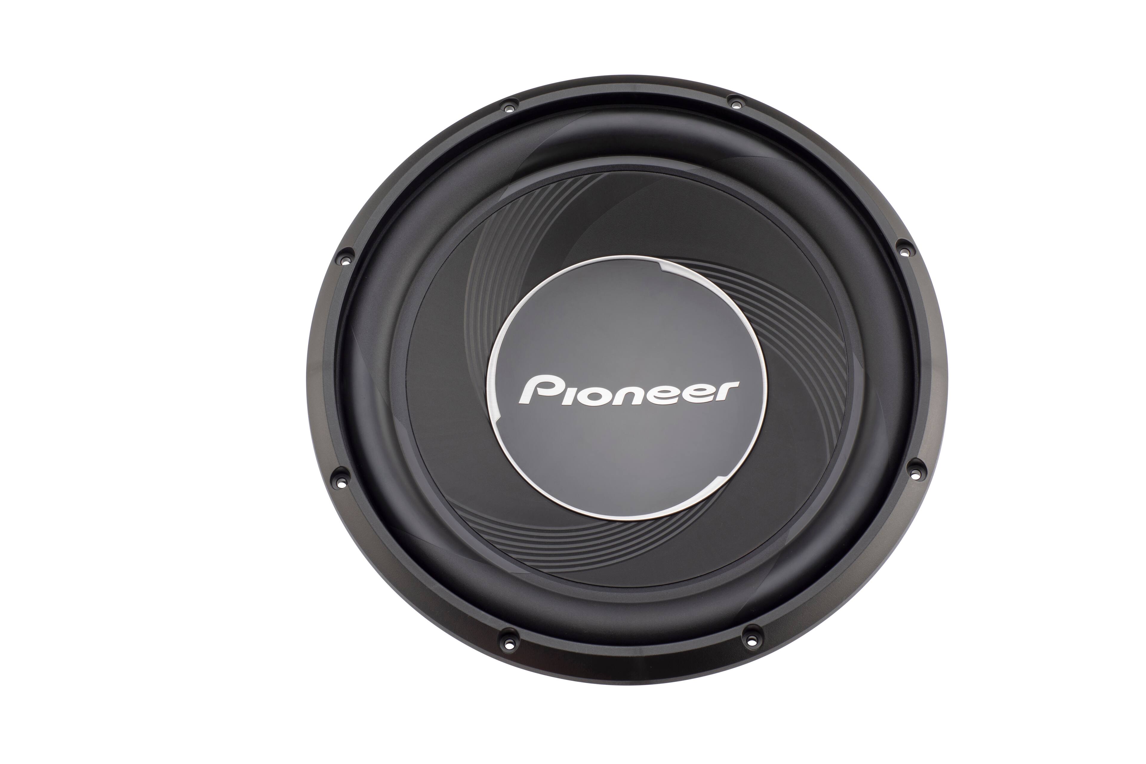 Front. Pioneer - 12" Subwoofer with IMPP™ Cone with 1400 Watts Max. Power - Black.