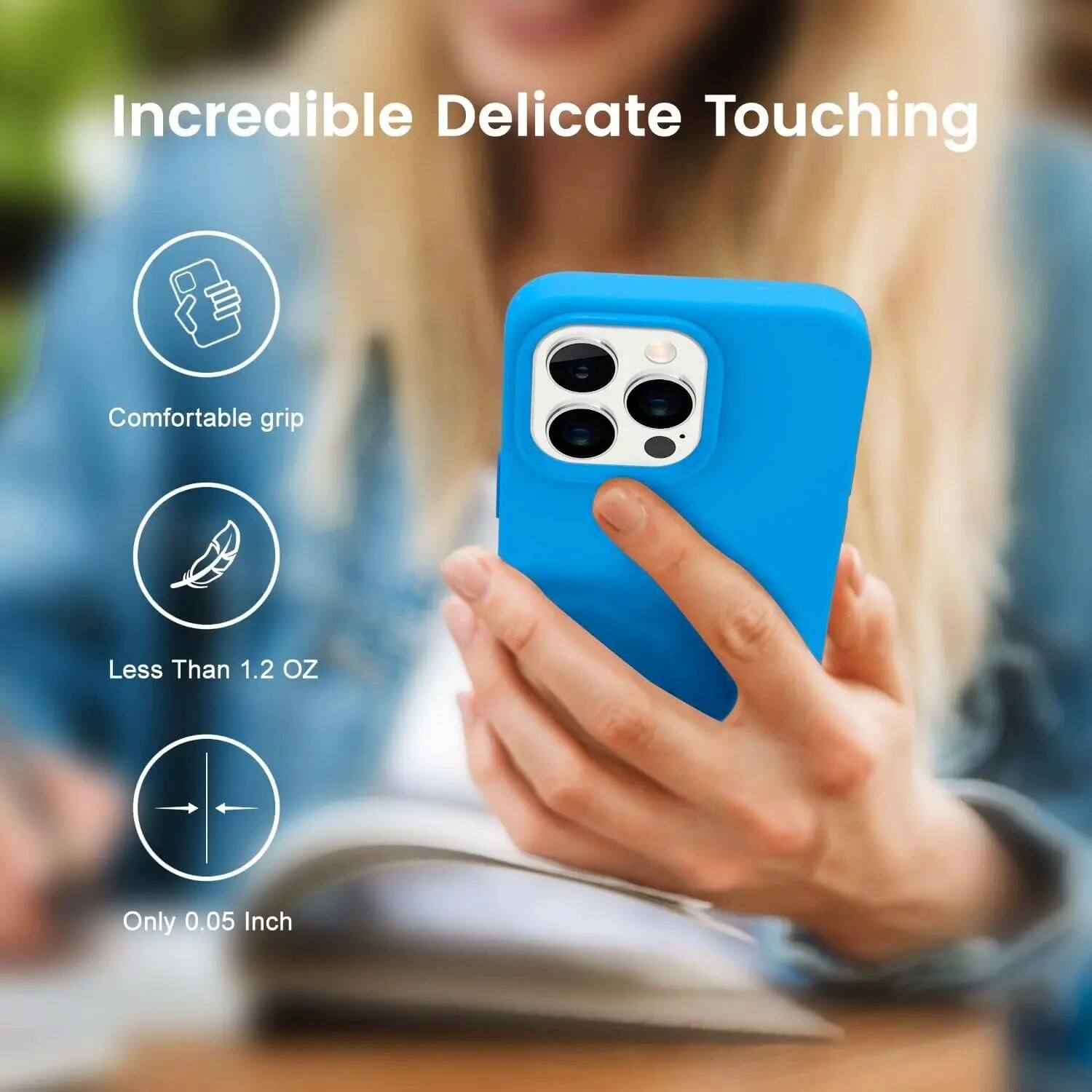 Incredible Delicate Touching

Comfortable grip

Less Than 1.2 OZ

Only 0.05 Inch