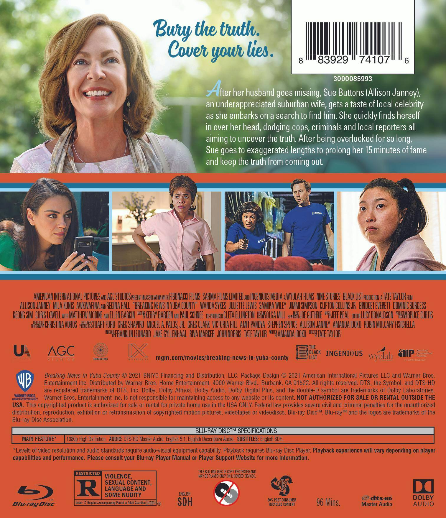 Back. Breaking News in Yuba County [Blu-ray].