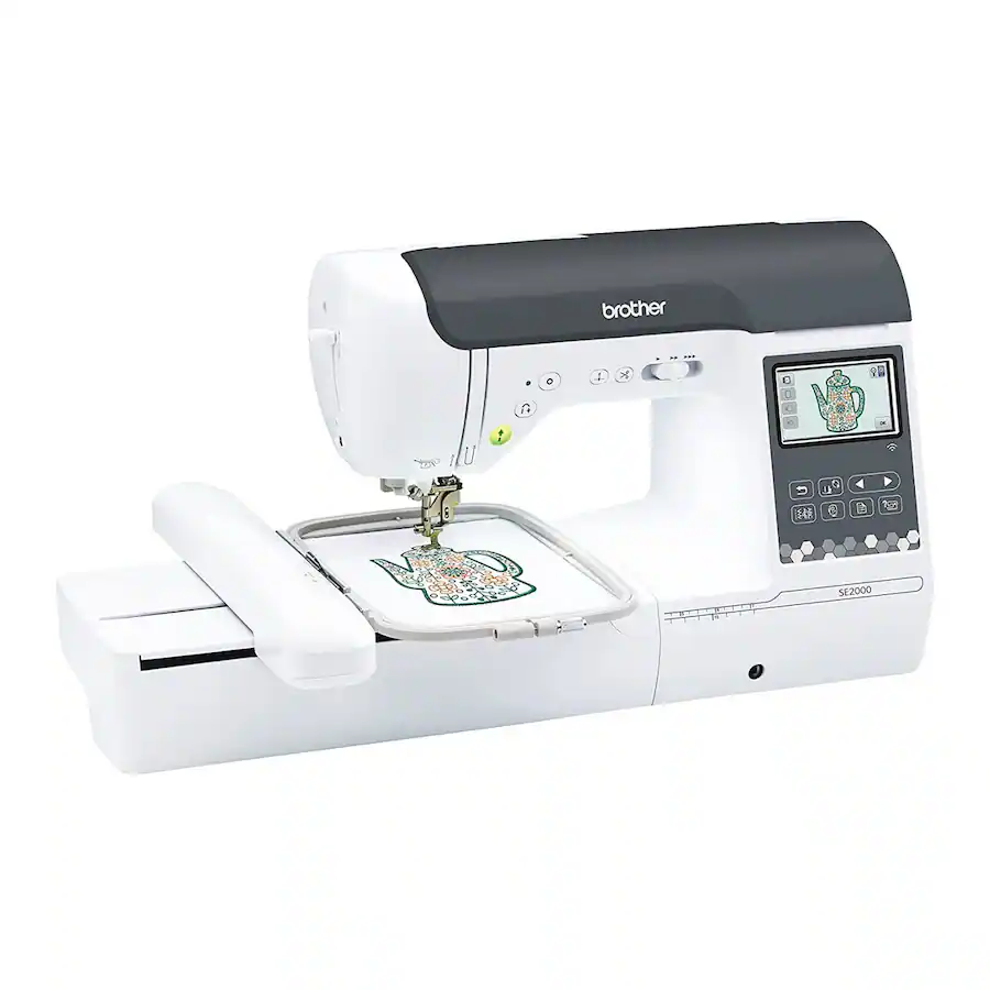 Brother SE2000 Computerized Sewing and Embroidery Machine with Magnetic ...