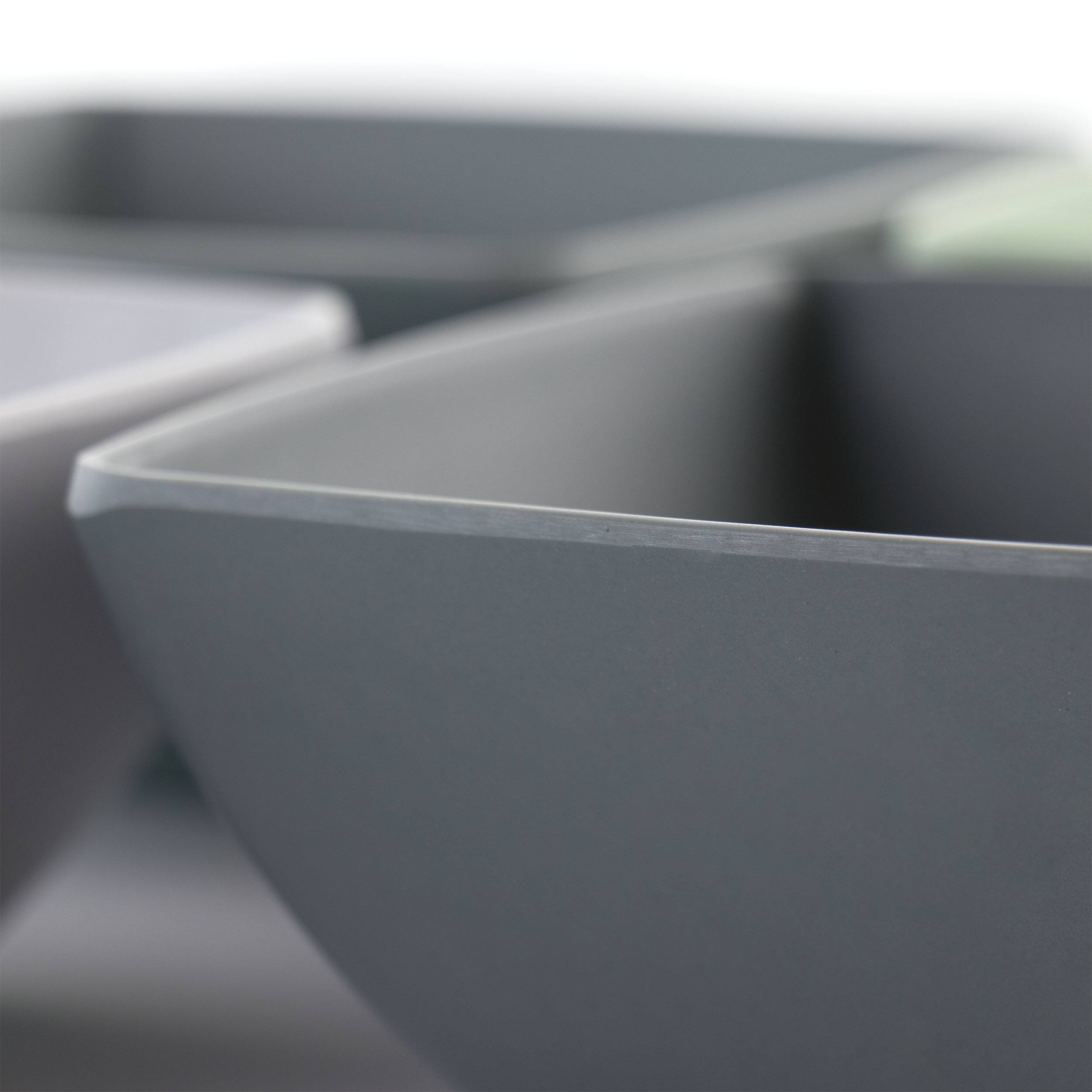 Alt View 7. Gibson - Gibson Home Grayson 4 Piece 6 Inch Melamine Bowl Set in Assorted Colors - Assorted.