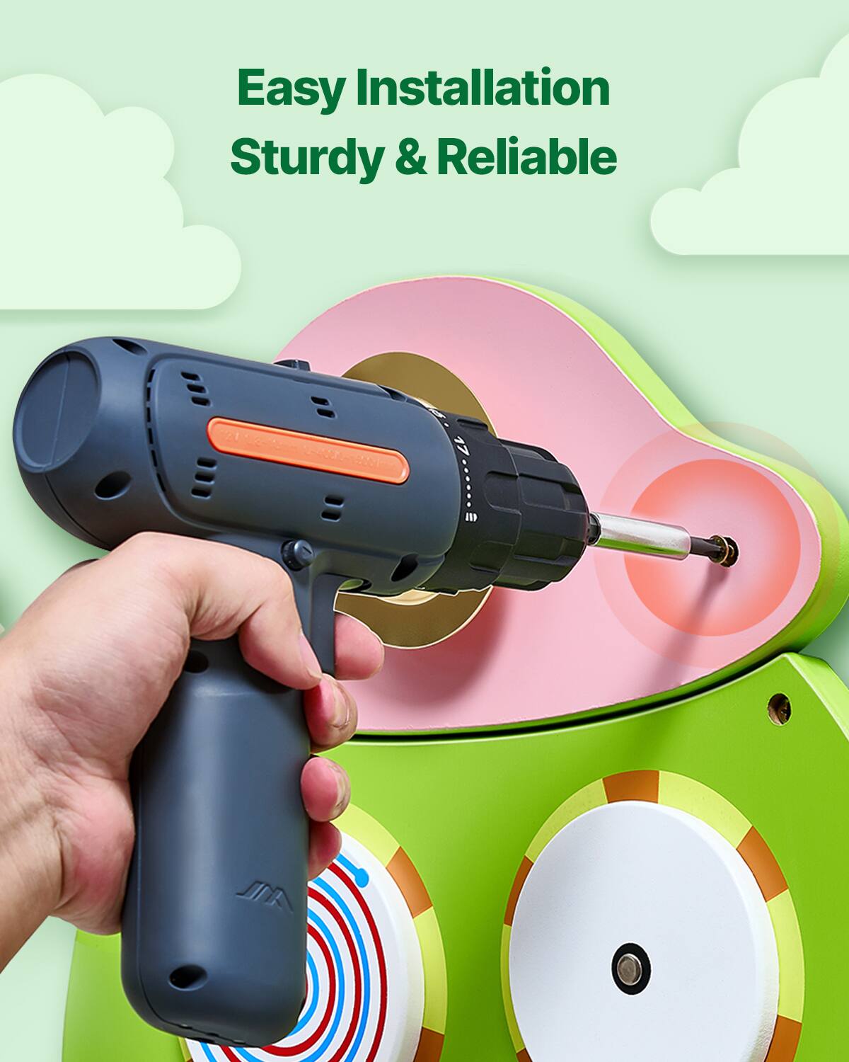 Easy Installation  
Sturdy & Reliable