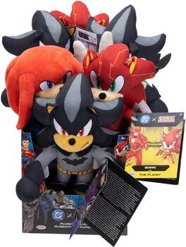Jakks Pacific - DC x Sonic the Hedgehog - 9" Plush Assortment (Reg PDQ) - COLLECTIBLES - Multicolor