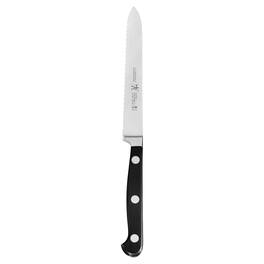 Henckels - CLASSIC 5-inch Serrated Utility Knife - Stainless Steel