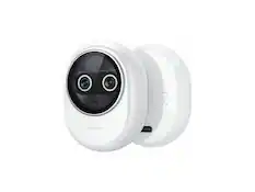 Front. EMEET - EMEET Piko+ White - Dual-lens 4K Webcam with AI, 300ms Focus & 3 Voice Modes.