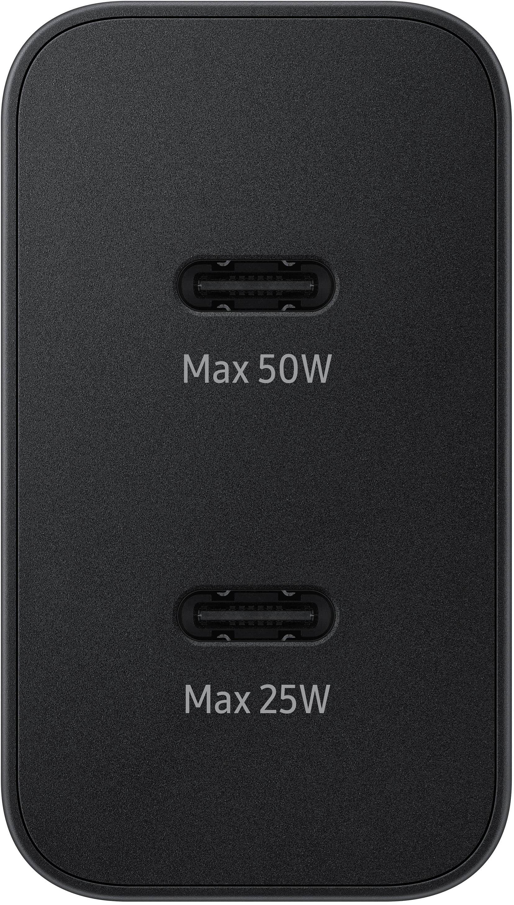 The text on the image reads "Max 50W" and "Max 25W."