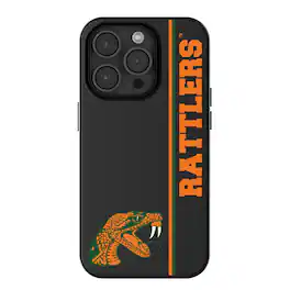 Keyscaper - NCAA - Florida A&M Rattlers iPhone Magnetic Bump Case - 15 - Black