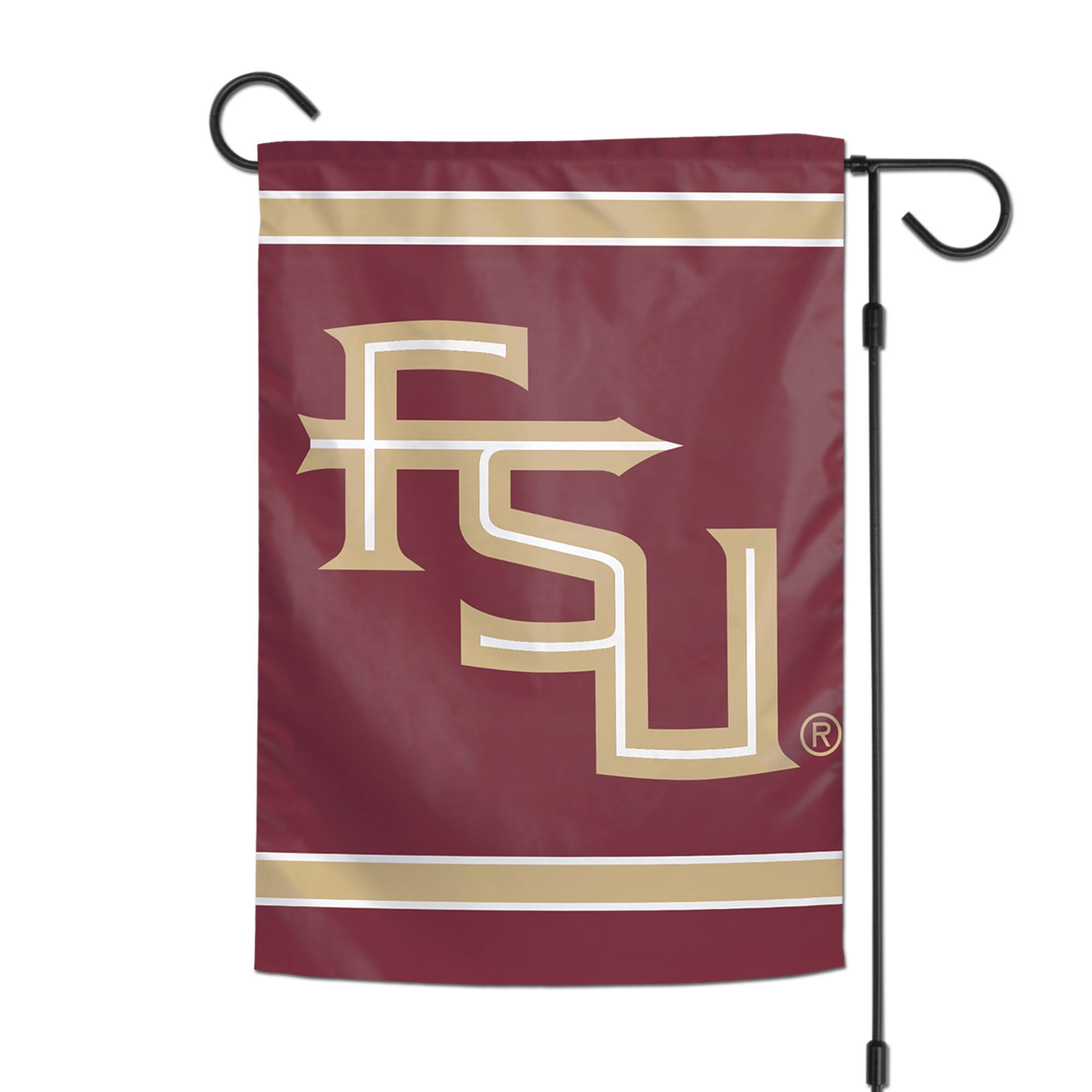 Alt View 1. WinCraft - Florida State Seminoles 12" x 18" Double-Sided Garden Flag - Multicolor.