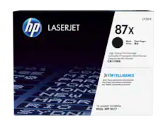 hp LASERJET CF287X 87x Black Tinta Negra Noire
High Volume Print Cartridge Cartouche d'Impression Grand Volume Cartucho de Alto Volumen
JETINTELLIGENCE
More Pages, performance and protection. Plus Pages, performance et protection. Ms Páginas, desempeño y protección.
HP LASERJET ENTERPRISE M506, MFP M527