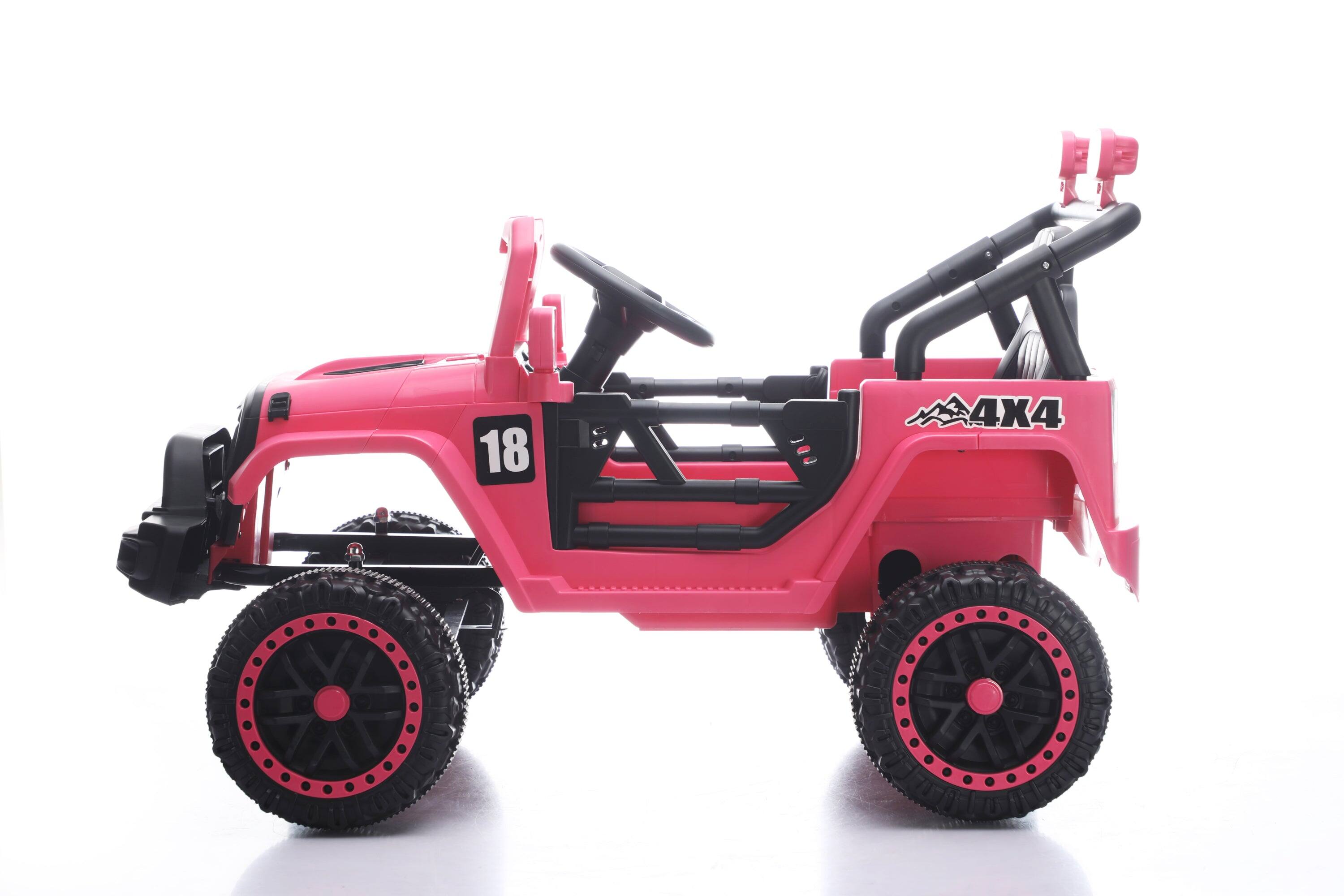 Angle. BreeBe - ride car 3-5  PINK - Pink.