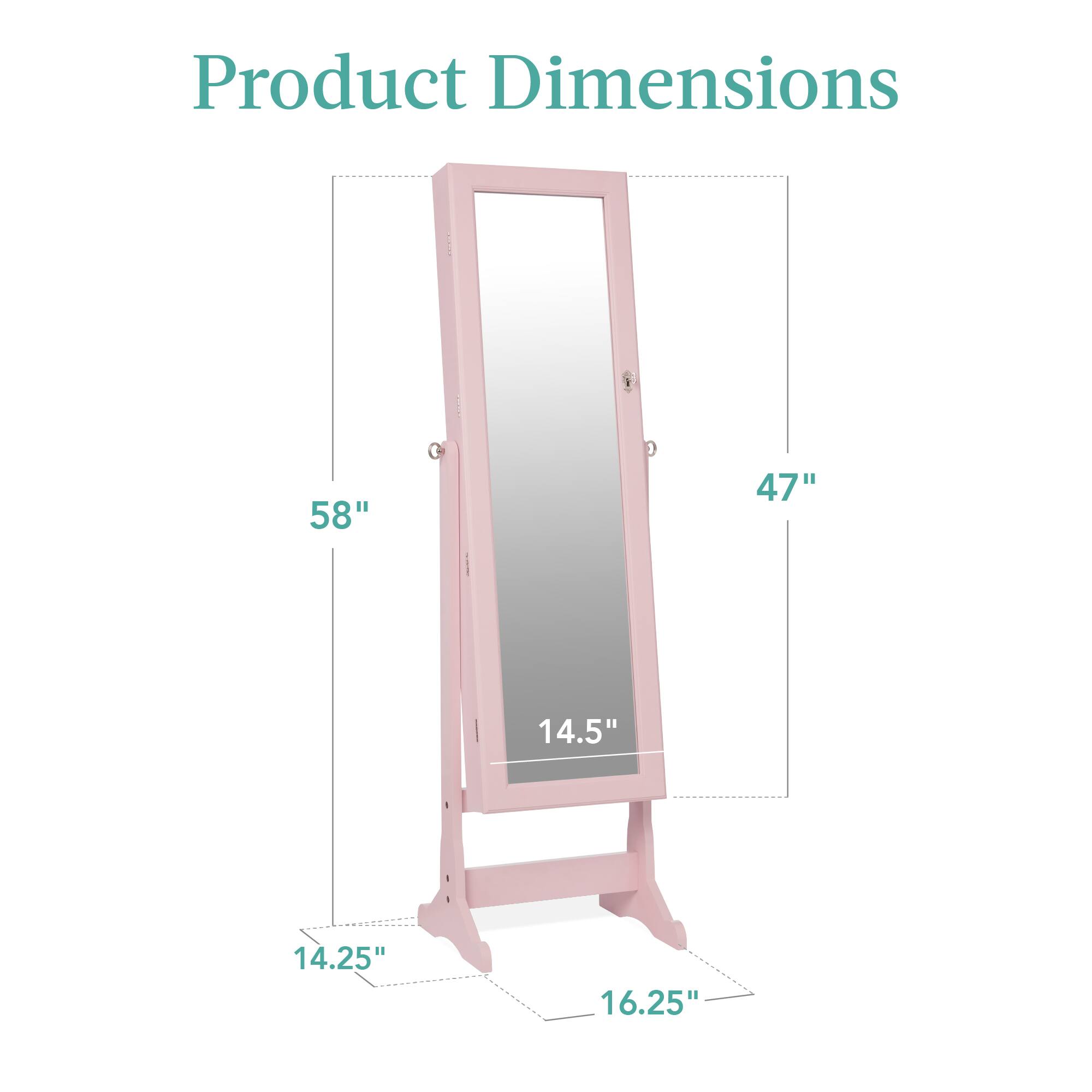 Product Dimensions: 58" x 47" x 14.5" x 14.25" x 16.25"