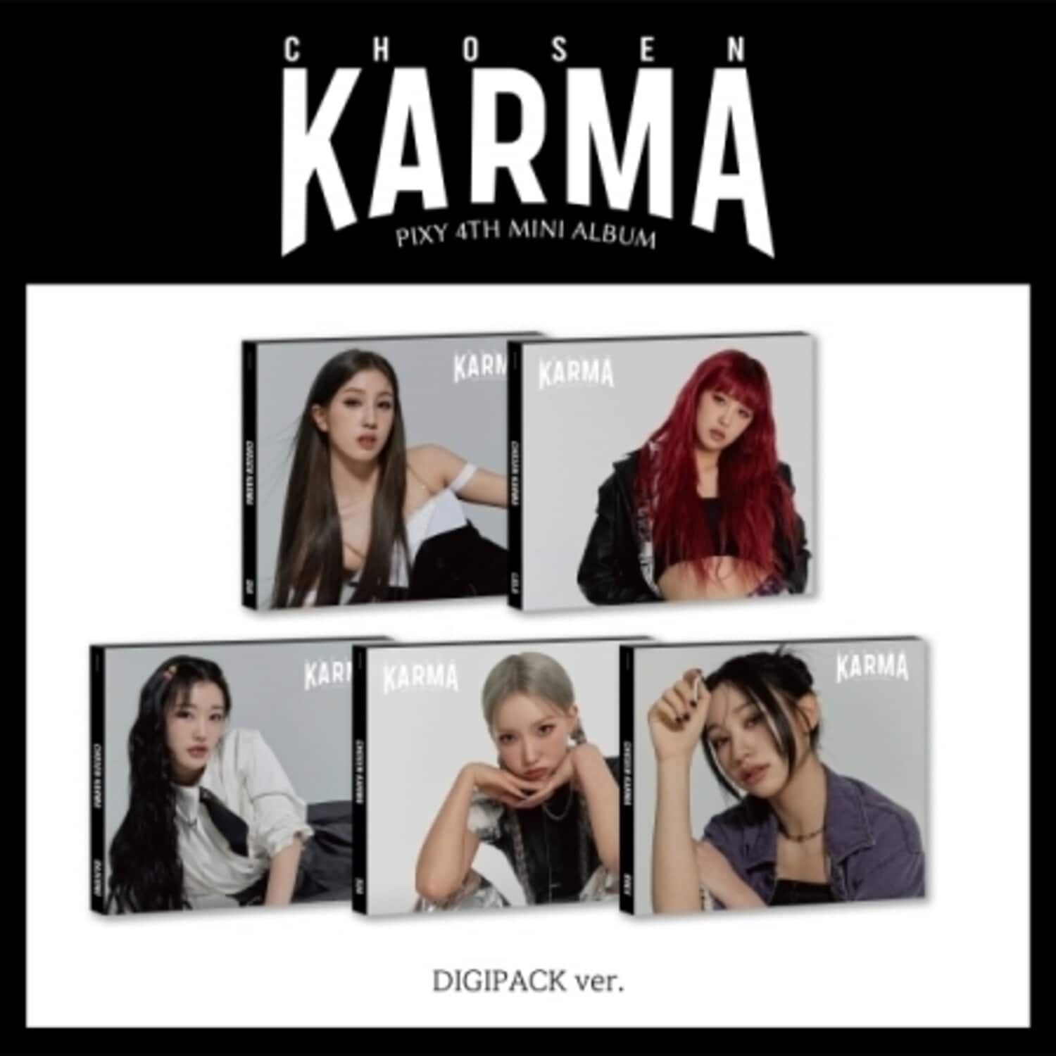 Stray Kids Karma Compact Version incl. Envelope + 8pc Trading Card