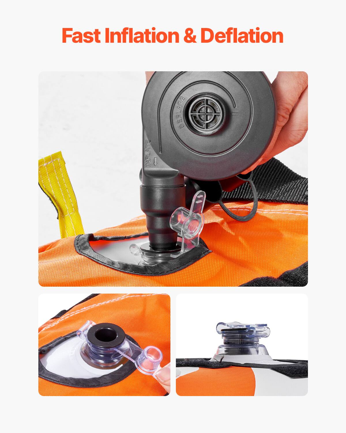 Fast Inflation & Deflation
INFLATE
DEFLATE