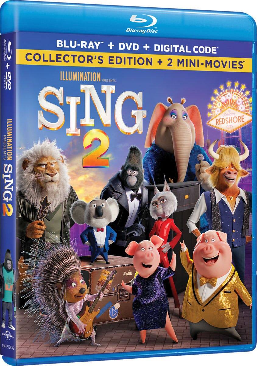 Angle. Sing 2 (with DVD) [Blu-ray].