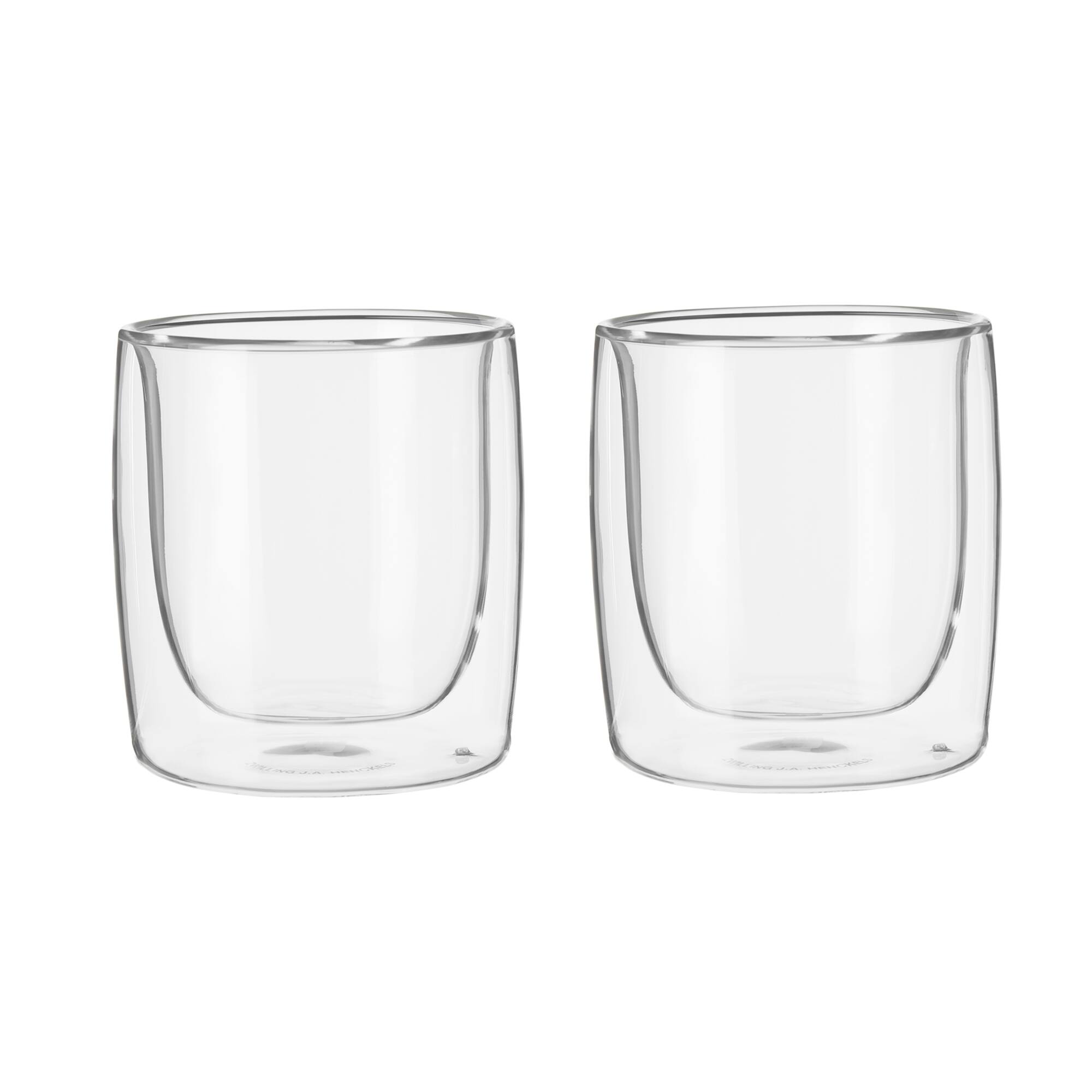 ZWILLING - Sorrento 2-pc Double-Wall Tumbler Glass Set - Clear