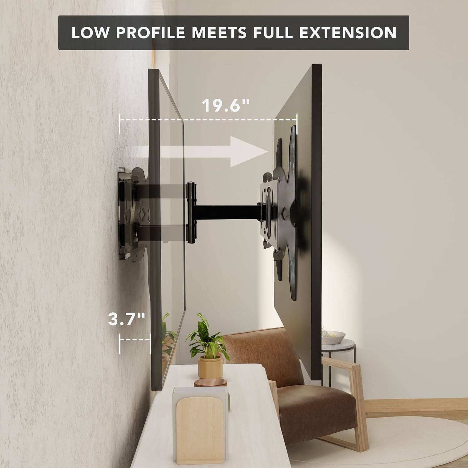 LOW PROFILE MEETS FULL EXTENSION

19.6"

3.7"
