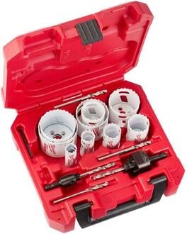 Milwaukee - 49-22-4029 Tool HOLE DOZER Bi-Metal Hole Saw Set (17-Piece) with Case