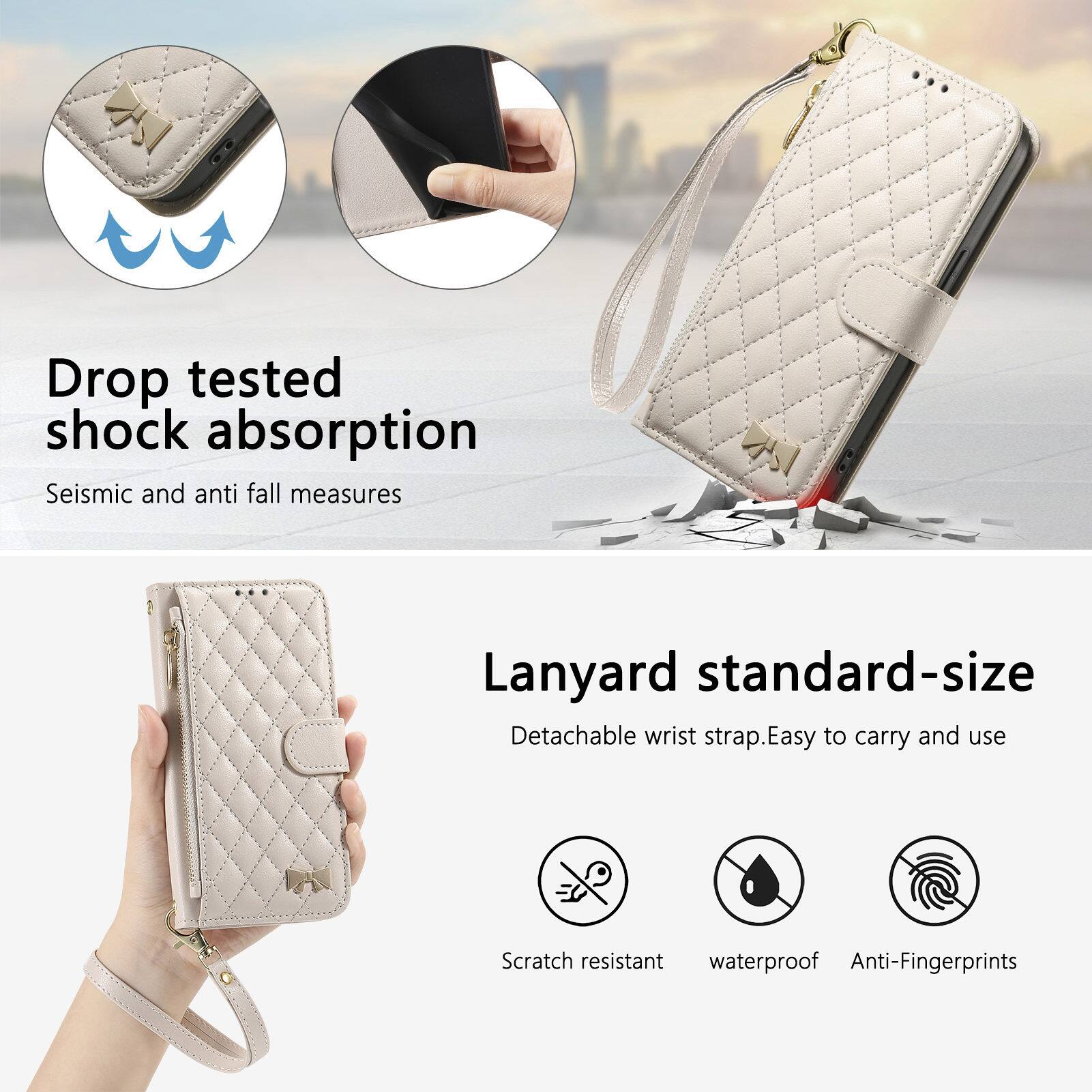 - Drop tested shock absorption
  - Seismic and anti fall measures

- Lanyard standard-size
  - Detachable wrist strap
  - Easy to carry and use

- Scratch resistant
- Waterproof
- Anti-Fingerprints