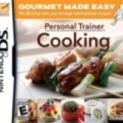 GOURMET MADE EASY
Personal Trainer
Cooking
Nintendo DS - E (Everyone)