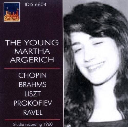 IDIS 6604

THE YOUNG MARTHA ARGERICH

CHOPIN  
BRAHMS  
LISZT  
PROKOFIEV  
RAVEL

Studio recording 1960