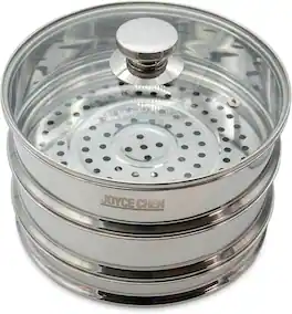 Joyce Chen - 2-Tier Stainless Steel Steamer, 10-inch - Silver