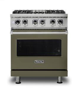 Viking - 30-Inch Dual Fuel Freestanding Range - Martini