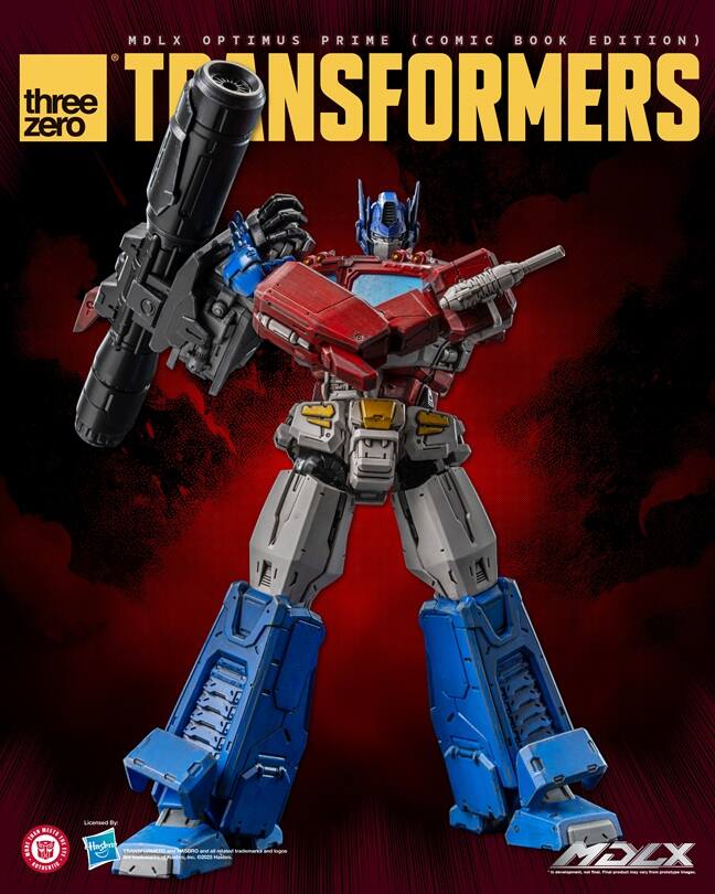 MDLX OPTIMUS PRIME (COMIC BOOK EDITION)  
three zero  
TRANSFORMERS  
Licensed by Hasbro - Maltese MPX