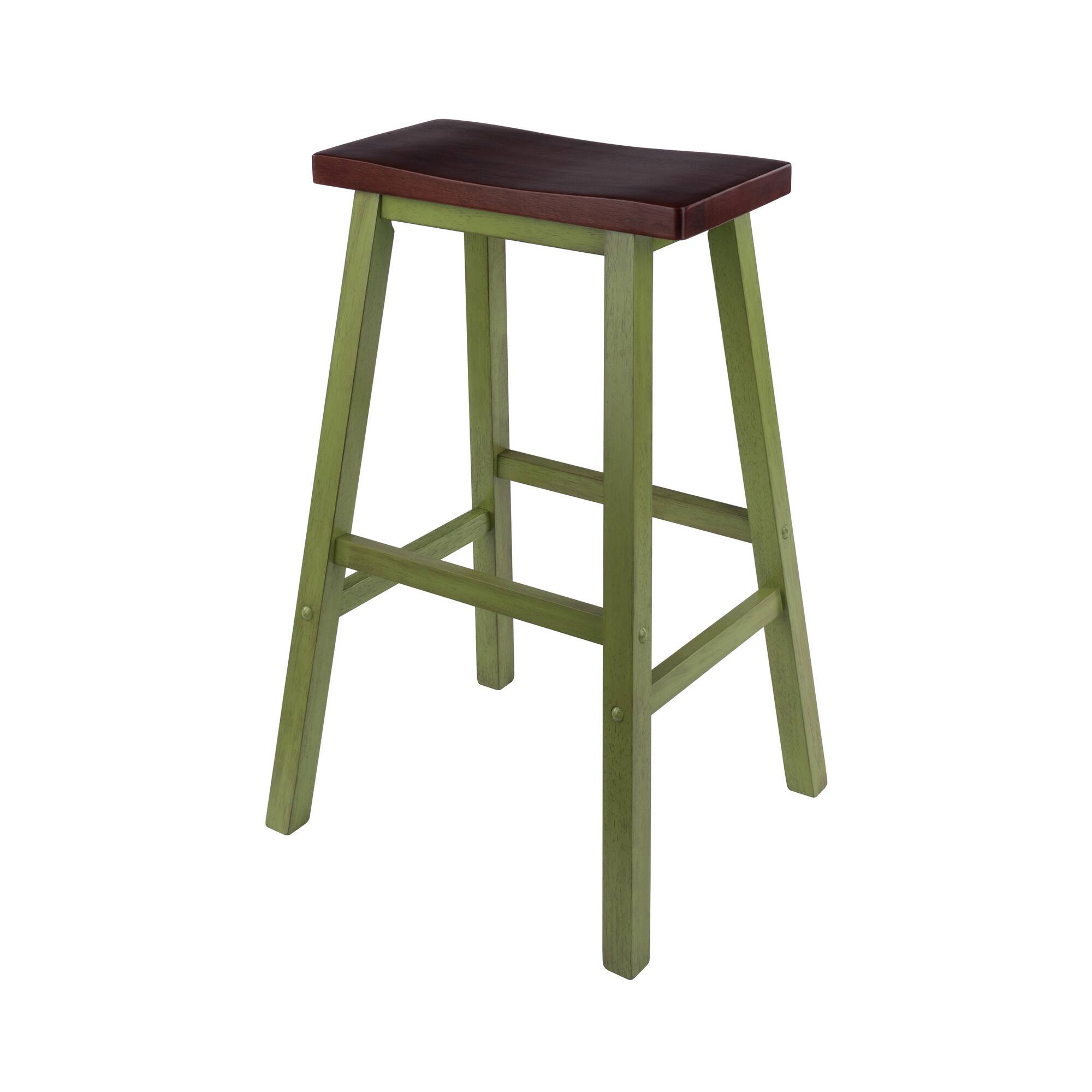 Walnut/Rustic Green