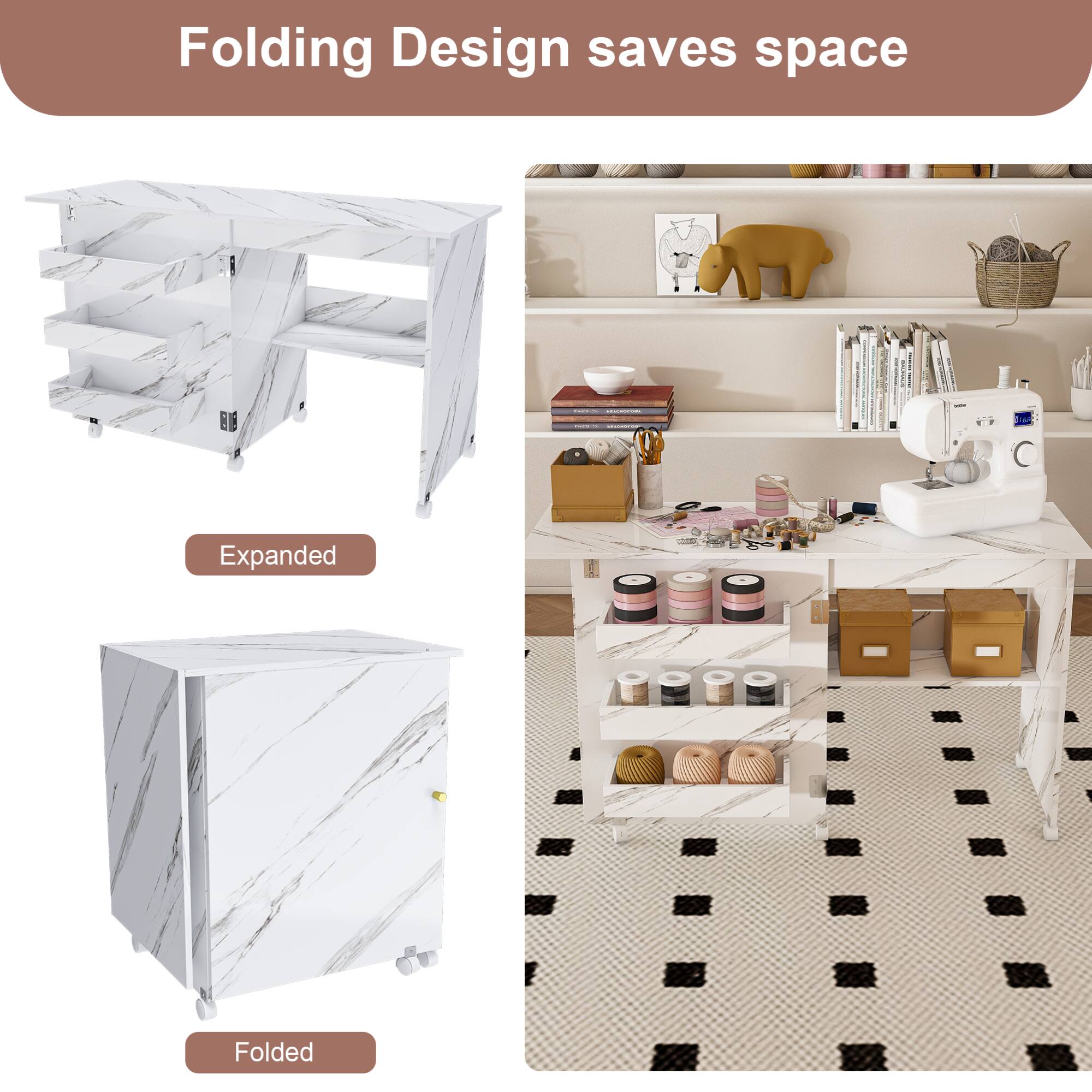 Folding Design saves space

Expanded

Folded
