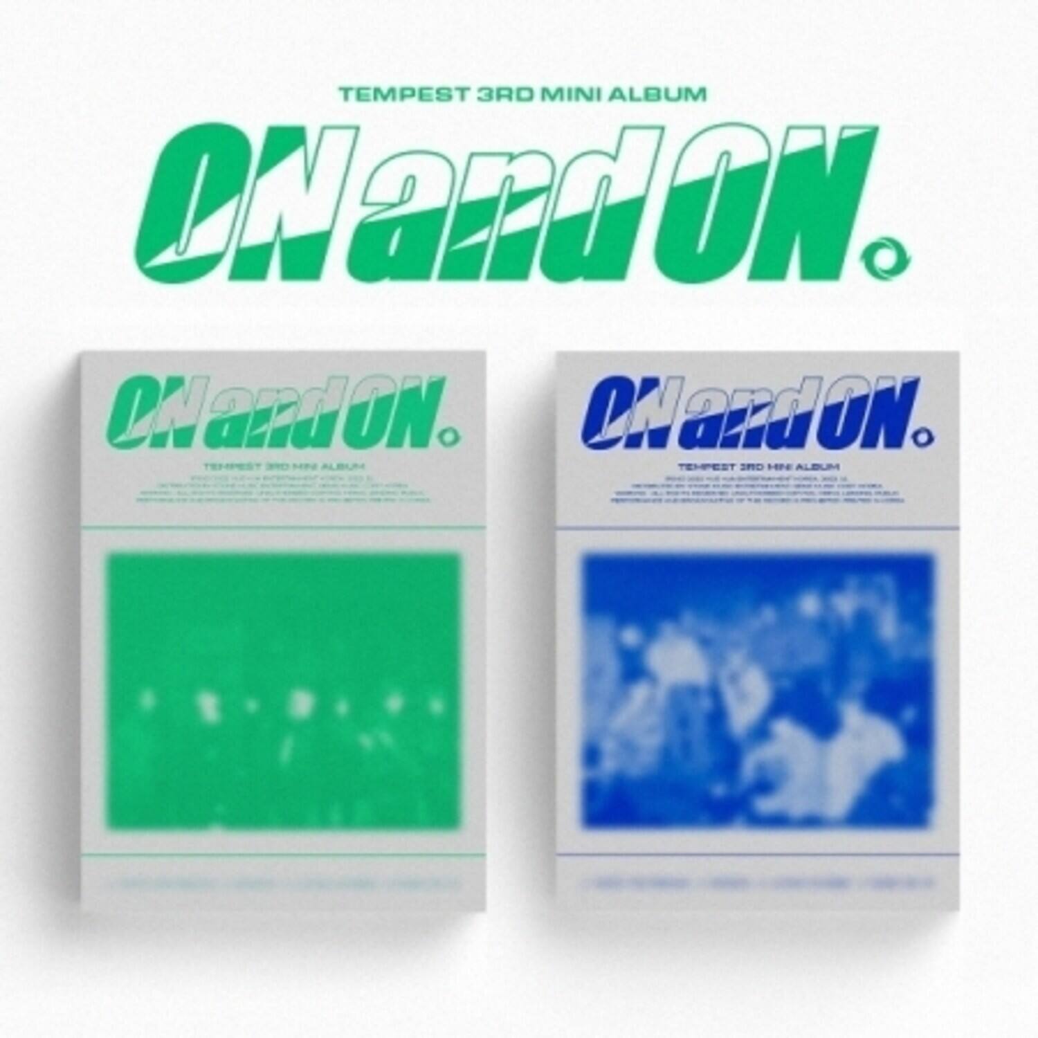 TEMPEST 3RD MINI ALBUM ONaNdON. ONaNdON. ONaNdON. ONaNdON.