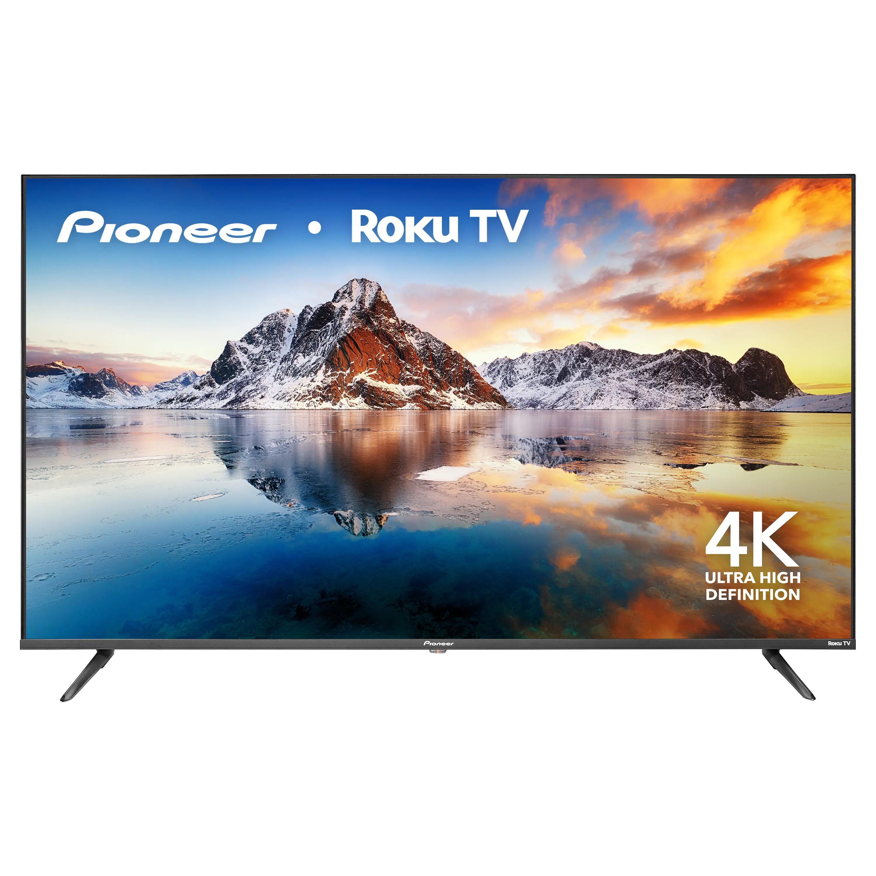 Pioneer - 55" Class LED 4K UHD Smart Roku TV