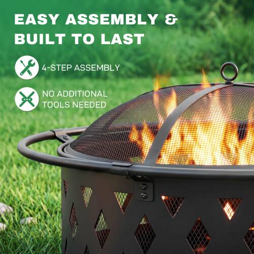 EASY ASSEMBLY & BUILT TO LAST

4-STEP ASSEMBLY

NO ADDITIONAL TOOLS NEEDED