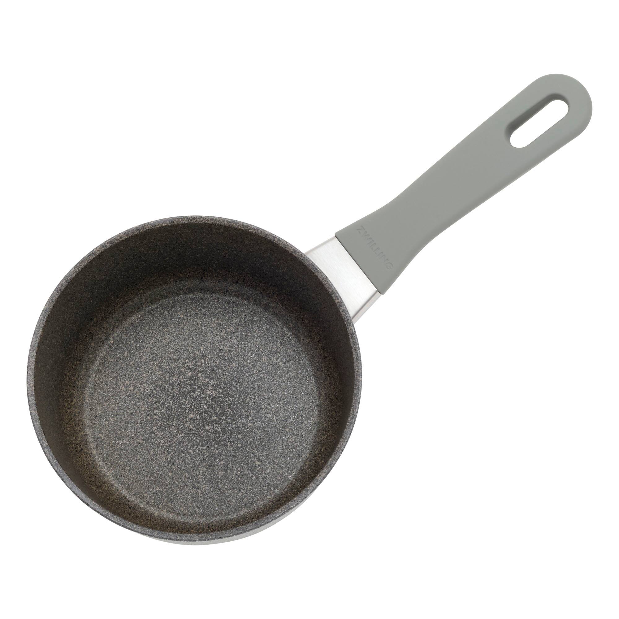 Alt View 1. ZWILLING - ZWILLING Parma Plus 1.5-qt Aluminum Nonstick Saucepan with Lid - Grey.