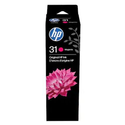 HP 31 Magenta
Original HP Ink
D'encre d'origine HP