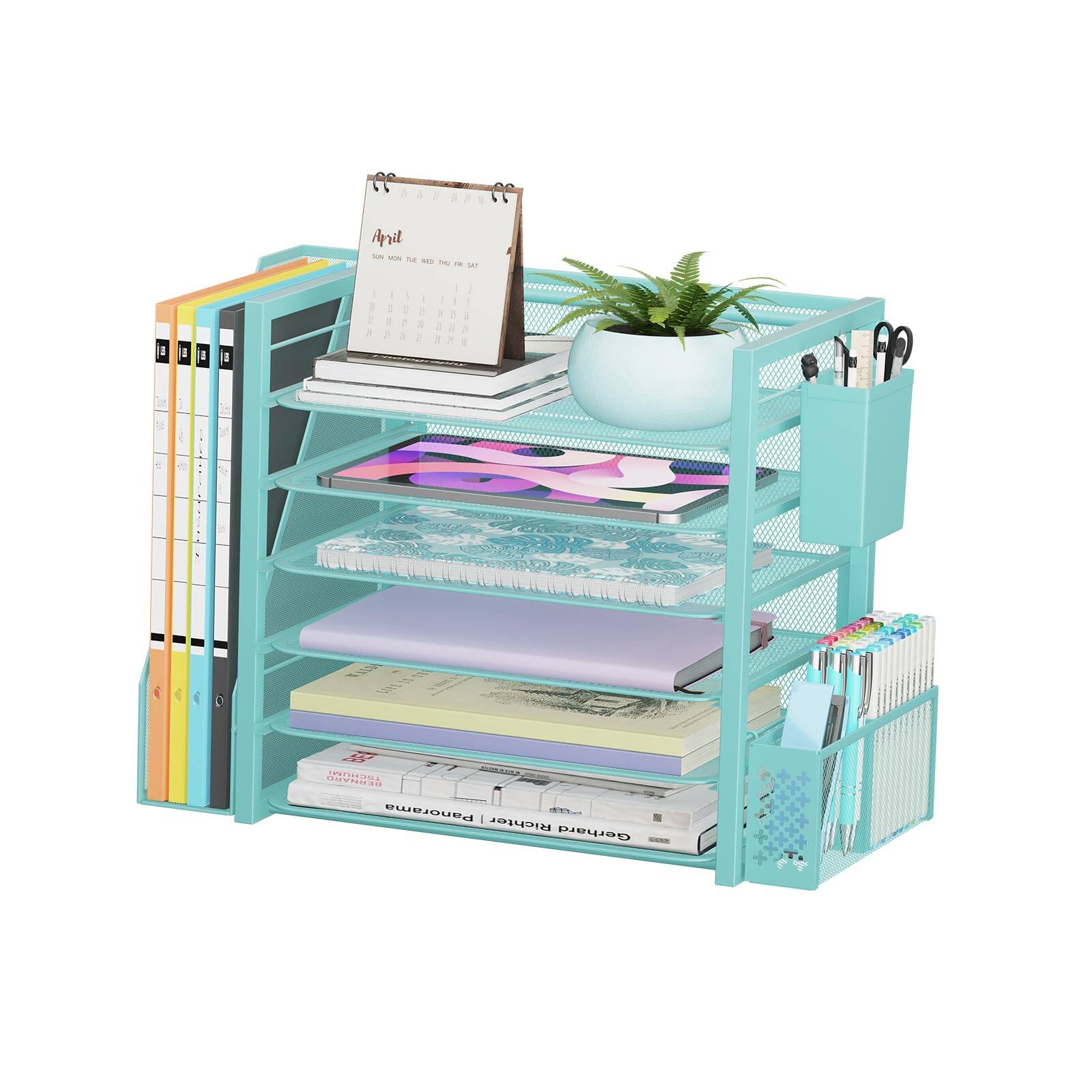 6 Tier Blue-File Holder
